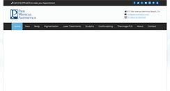 Desktop Screenshot of pieraesthetics.com